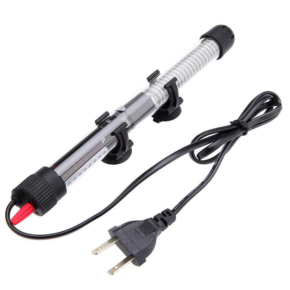 efuture (US Plug)Quartz Glass Submersible Aquarium Heater For Tropical Fish With Suction Cup 100W