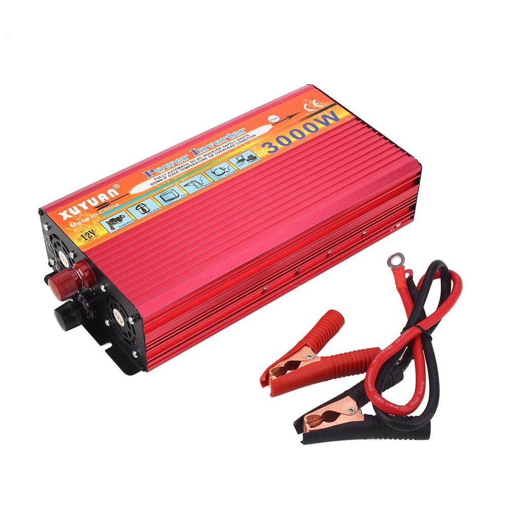 GGS-Daya Inverter Konverter Ganda Portabel 3000 W DC12V untuk AC110V Sumber Daya Listrik Mobil-Internasional