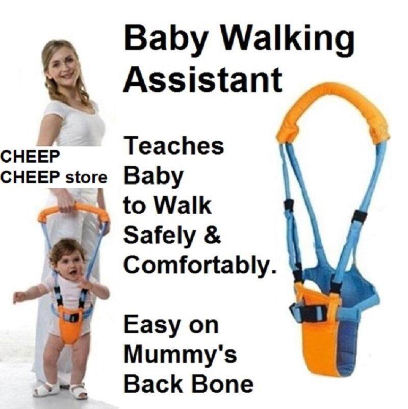 Moby Baby Moon Walk Safety Harness Toddler Walking Learning Assistant Carrier BB Moonwalk Walker
