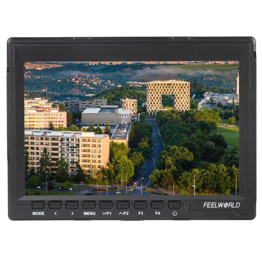 Feelworld FW74K Portable 7 Inch Ultra HD 1280 * 800 IPS LCD Screen Camera Monitor Supports 4K UHD 3840 * 2160p(29.97/25/23.98) with Buckle Plate for Panasonic GH4 for Sony A7S FS7 for BMPCC - intl