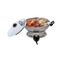 Hanabishi 2 in 1 Stainless Steel Steamboat (4.2L) HA3322