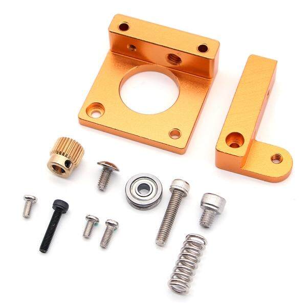 MK8 Alat Pengekstrusi Aluminum Kotak Bingkai Perlengkapan Hasil Karya Sendiri Filamen Ekstrusi Pengganti Aksesori Buatan Tangan Kit 3D Printer Aksesoris untuk 3D Printer