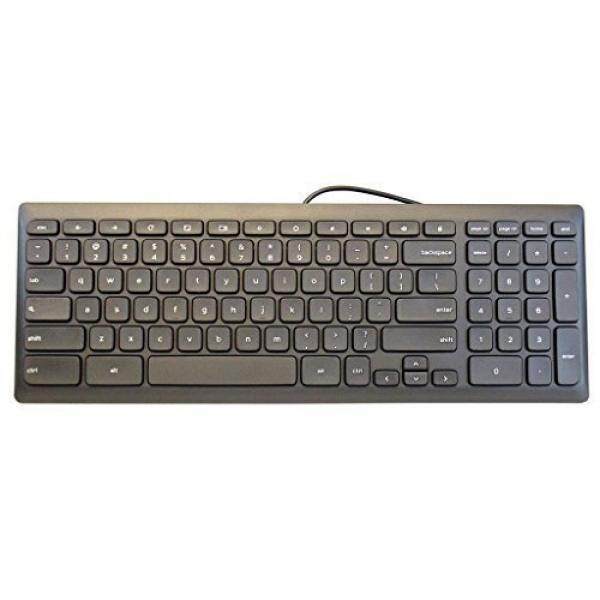 Baru Dell Antarmuka USB Slim Kami Bahasa Inggris Keyboard Hitam-0F62V-Intl