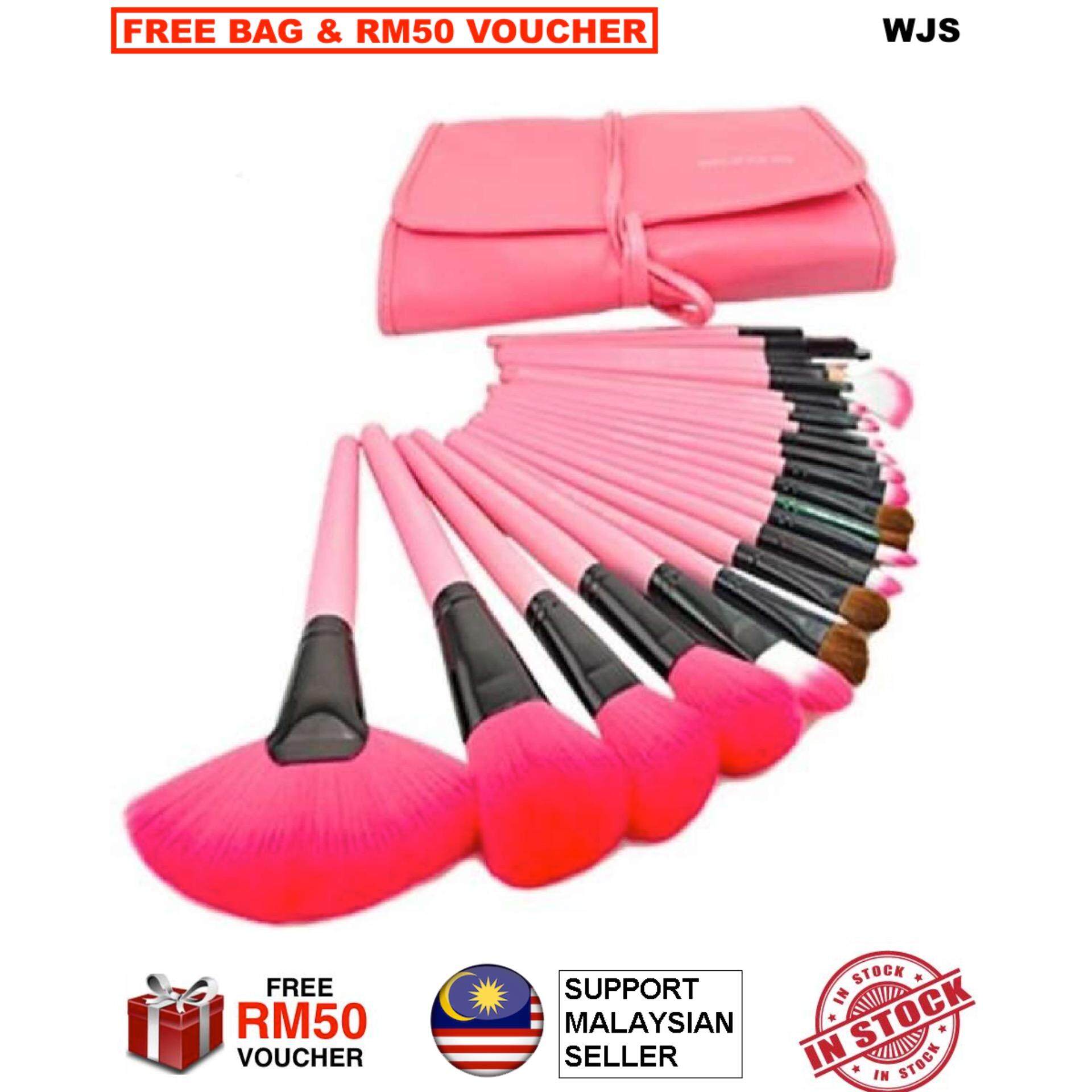 (HALAL BRUSH) WJS HALAL 24pcs 24 pcs High Quality Professional Cosmetic
