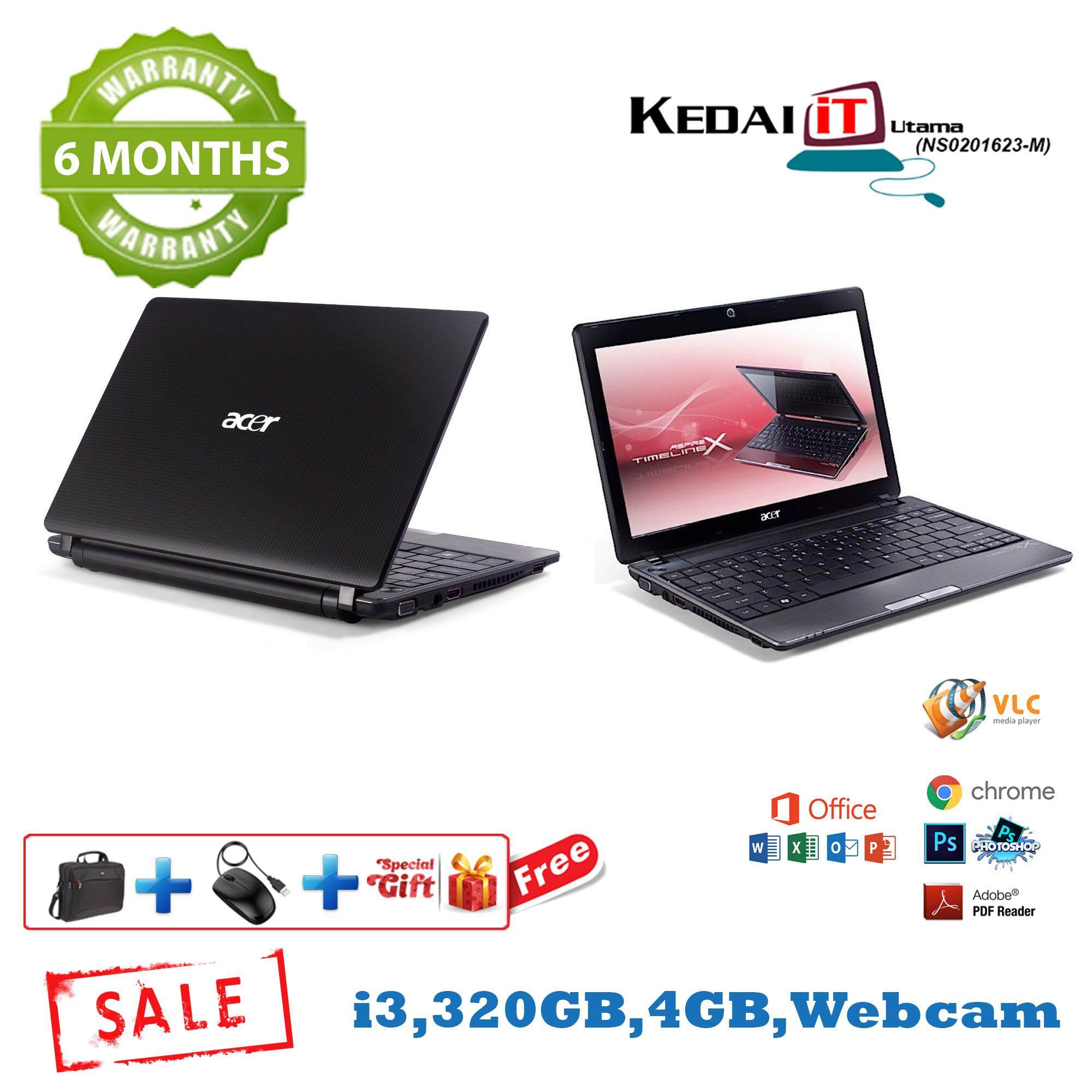 Acer Aspire TimelineX 1830T i3 Laptop 6 Months Warranty - Free Shipping