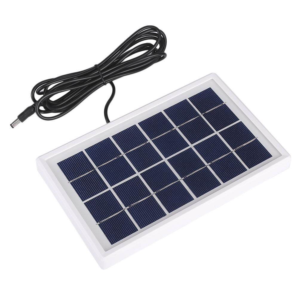 3 วัตต์ 6 โวลต์ Polycrystalline แผงเซลล์แสงอาทิตย์อำนาจ DC5521 สำหรับ 3.7 โวลต์แบตเตอรี่ - นานาชาติ