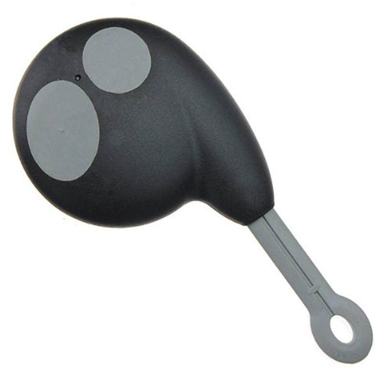 2 Buttons Key case Remote control Key case for Cobra Alarm Fob Without Battery Black - intl