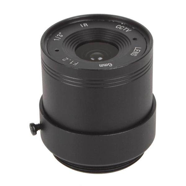 6 Mm/F1.6 CCTV Definisi Tinggi Paduan Lensa Tetap untuk CCTV Lensa Kamera CS 1/3 Inch IR-Intl