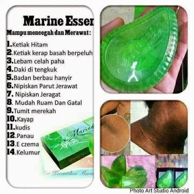 1 Pcs Sabun Marine Essence Beauty Bar (free 2 Stick Min Kaffe) August 2018 - 2 1 pcs Sabun Marine Essence Beauty bar (free 2 stick min kaffe) - 2