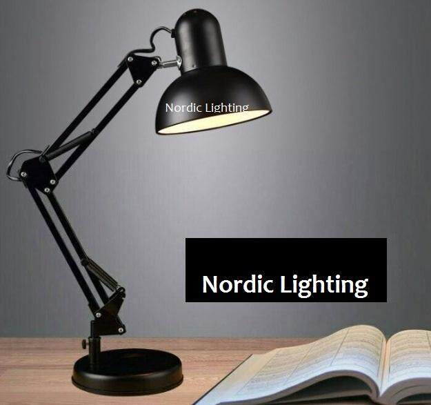 Modern Table Lamp Nordic Lighting Adjustable Arm Desk Lamp Study Lamp (ND-BHL-810B)