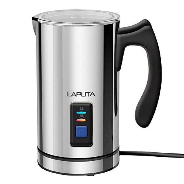 Otomatis Milk Frother dan Heater Cappuccino Teh Matcha Busa Maker 240 Ml Laputa Susu Steamer (Operasi Diam) listrik Hemat Listrik Heater dengan Susu Panas atau Dingin, Susu Lebih Hangat untuk Kopi Latte-Internasional