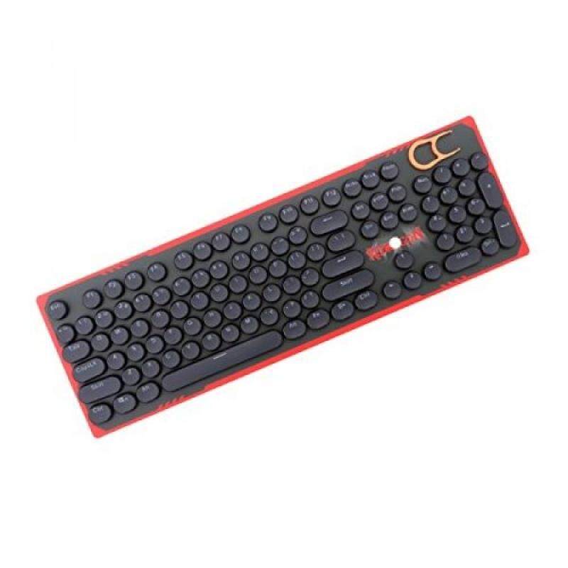Redragon A106 Steampunk Typewriter Retro Keycaps Set for Mechanical Gaming Keyboard 104 keys US Layout Keycaps Vintage Style - intl Singapore