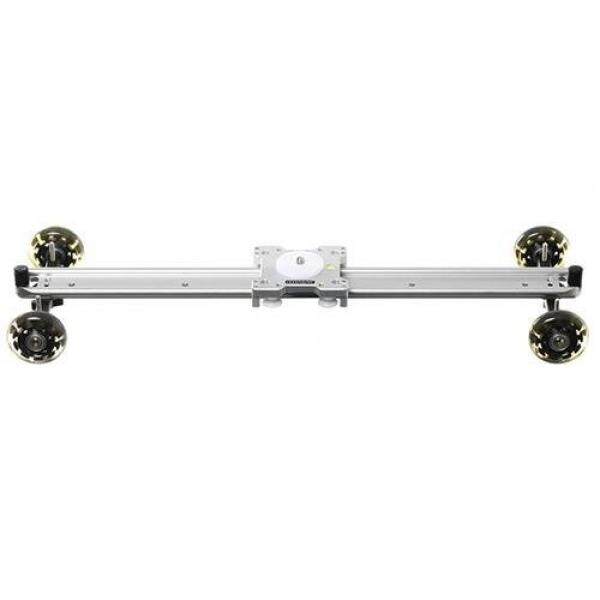 Sevenoak SK-DS60 24in Lebar Berat-Tugas Aluminium Slider dengan Roda Skater untuk Canon 5D MarkII/7D/60D /500D-550D, nikon D3100/D7000/A55, Sony A7S/Sebuah & R/A7S2 dan Kamera Perekam Panasonic, 22 Lbs Kapasitas-Internasional