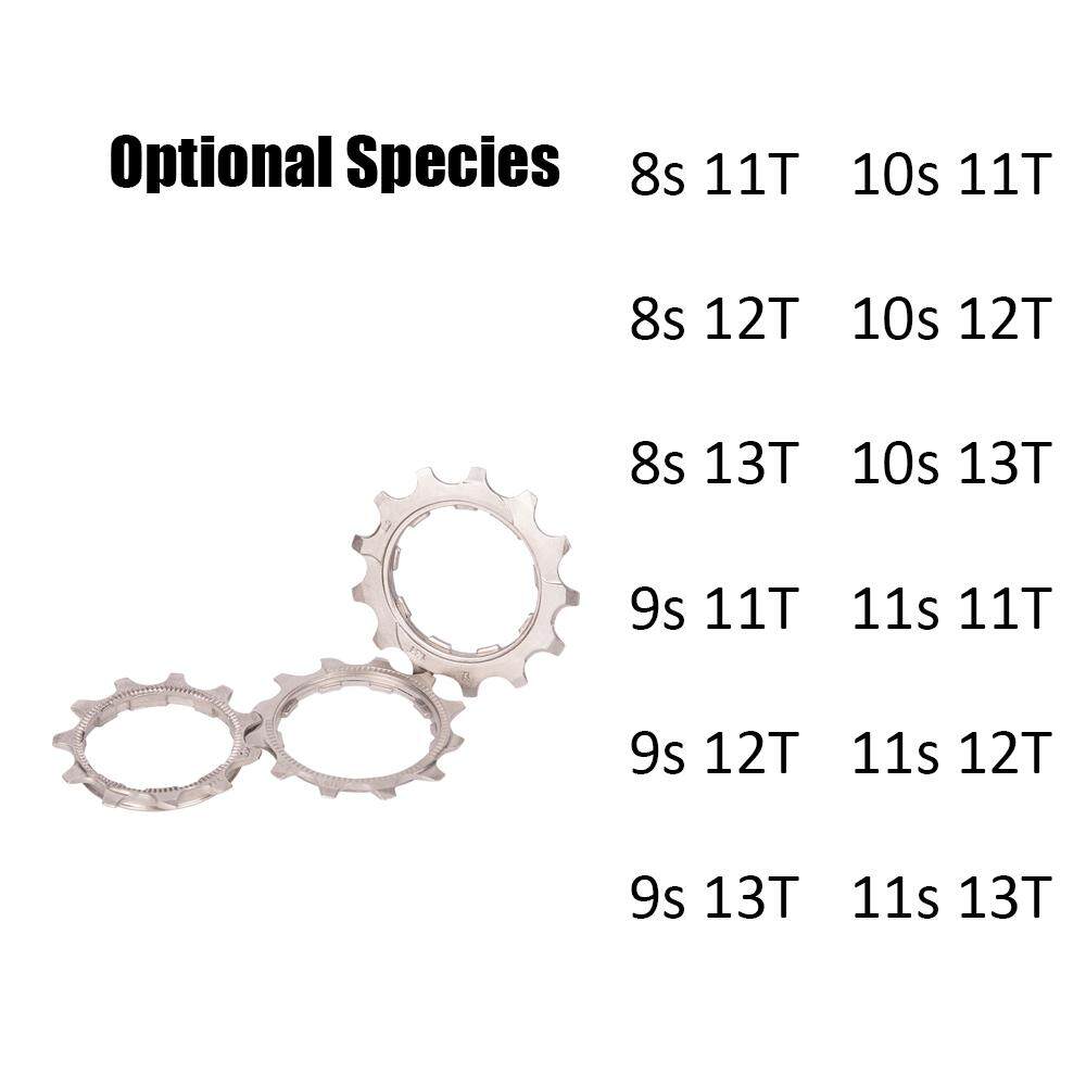 ZTTO 8/9/10/11 Kecepatan 11 T/12 T/13 T Freewheel Roda Gila Pinion untuk Sepeda Sepeda MTB Kaset COG Di Wilayah Pegunungan dan Jalan Raya-Internasional