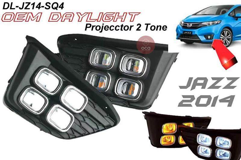 Honda Jazz 2014 OEM Daylight Projector 2 Tones