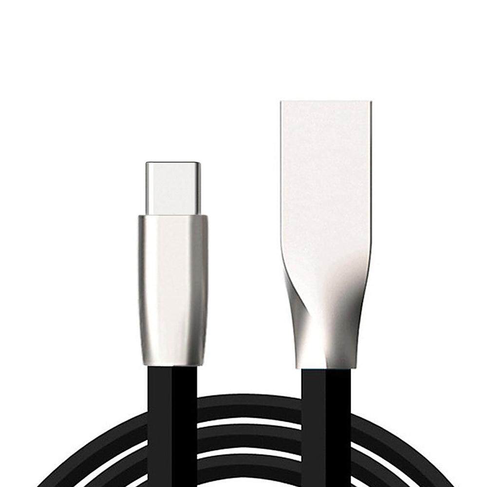 TPE Mikro Usb Pengisian Kabel Kabel Tali Kabel Perumahan Logam Tahan Lama Tangle-Bebas Mikro Usb Kabel untuk Android samsung Nokia Sony Huawei-Internasional