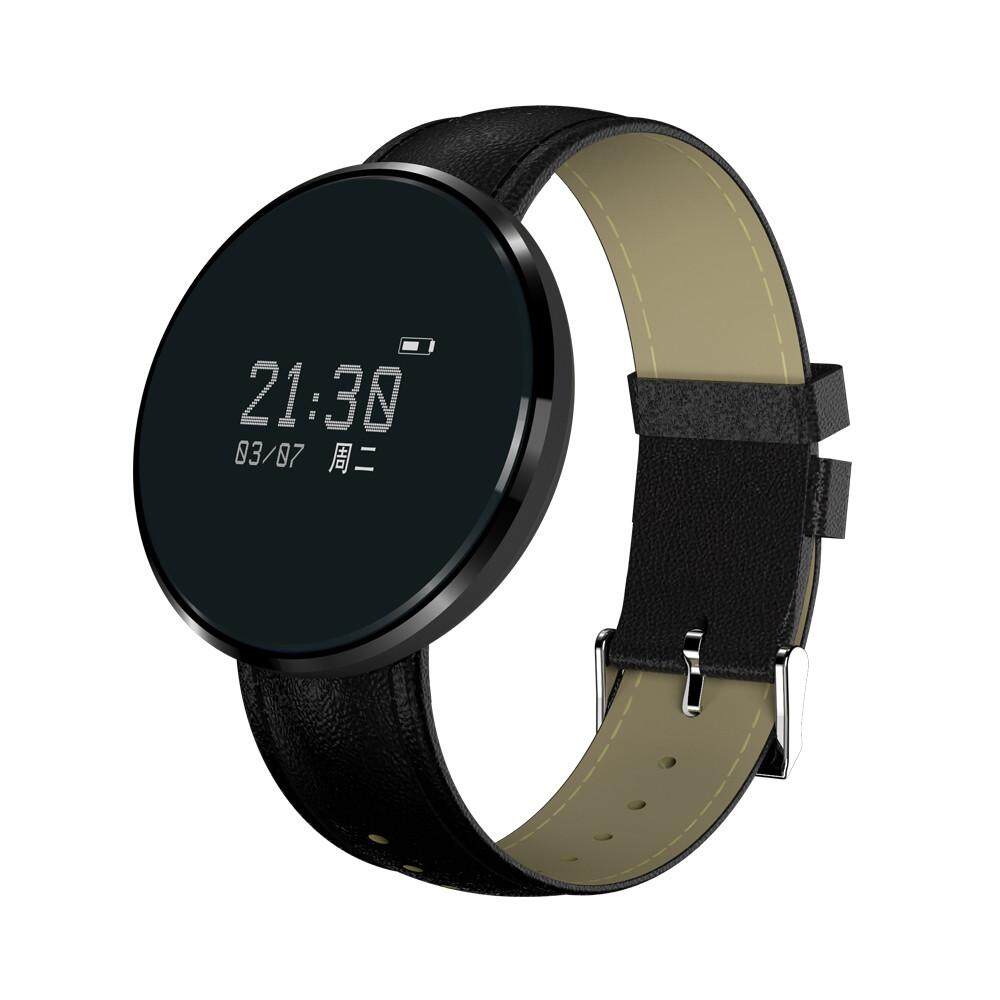 Bakeey CF006 0.96 Inch OLED Oksigen Tekanan Darah IP67 Denyut Jantung Gelang Pintar untuk iPhone Samsung Hitam-Intl
