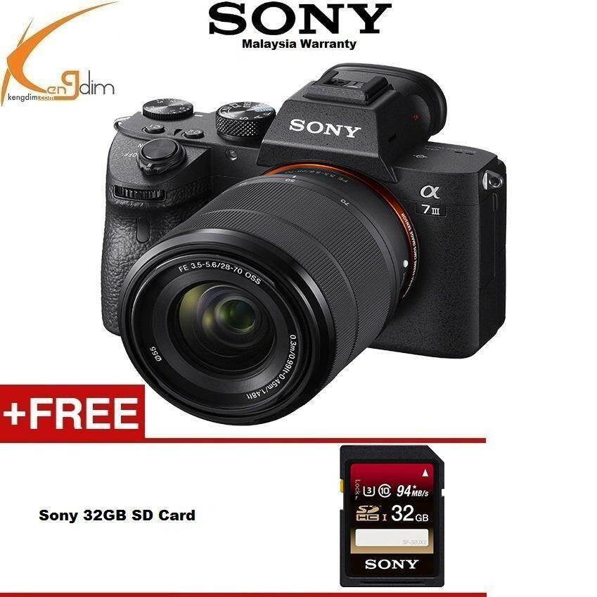 Sony Alpha a7 III Mirrorless Digital Camera with 28-70mm Lens(SONY MALAYSIA)
