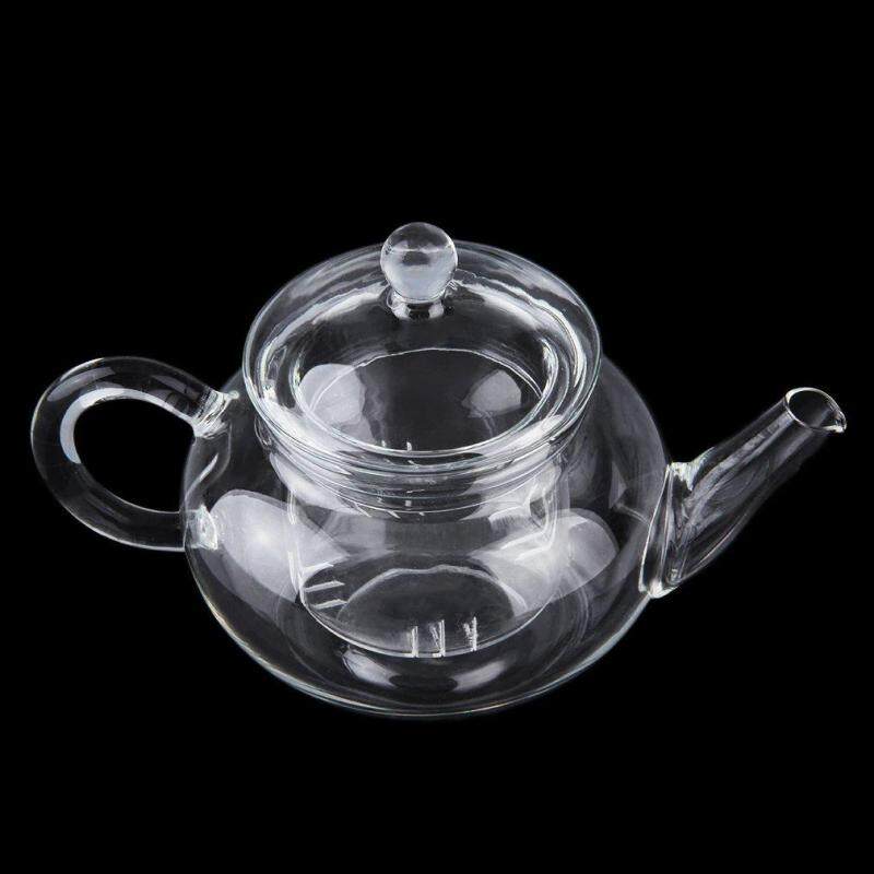 GETEK Heat Resistan Glass Teapot With Infuser Coffee Tea Leaf Herbal Pot 250ml