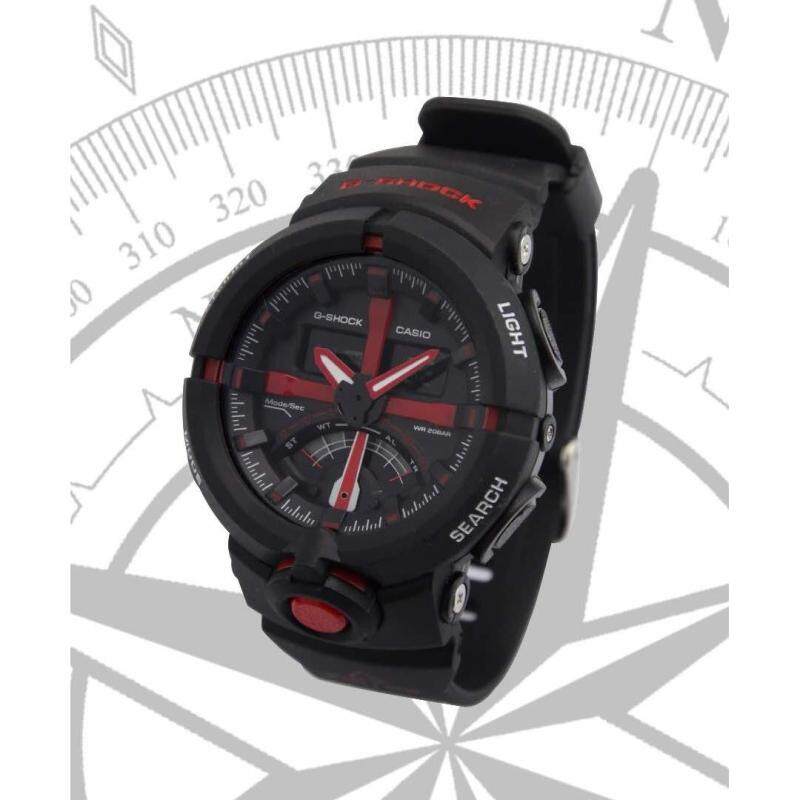Casio G-Shock Mens Digital Analog Limited Edition Resin Black/Red Watch Malaysia
