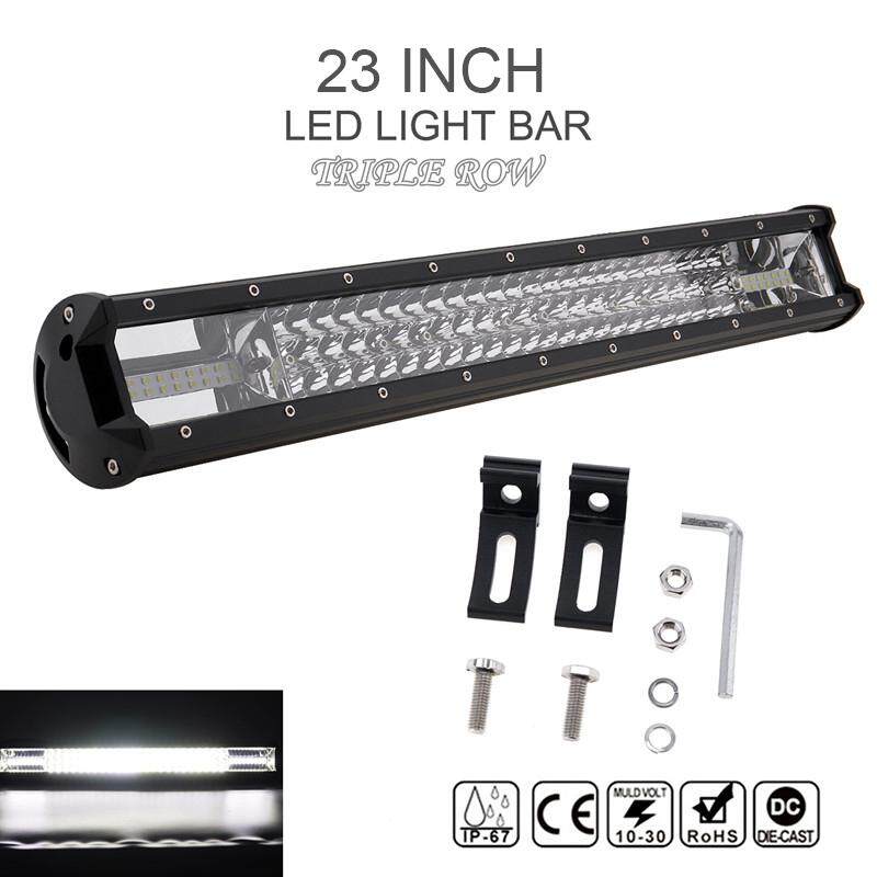 Mobil Lampu Kerja LED Lampu Sorot Offroad Lampu Mengemudi 7D 23 Inch 540 W untuk Truk SUV 4X4 4WD ATV-Intl