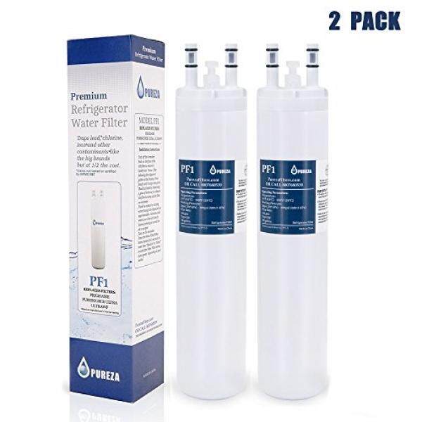 Pureza Ultrawf Penyaring Udara Frigidaire, Puresource Ultra, frigidaire Cocok Kartrid untuk Kulkas Frigidaire & Pembuat Es-Kompatibel dengan Kristal Ultrawf, Kenmore 46-9999, 2 Paket-Internasional