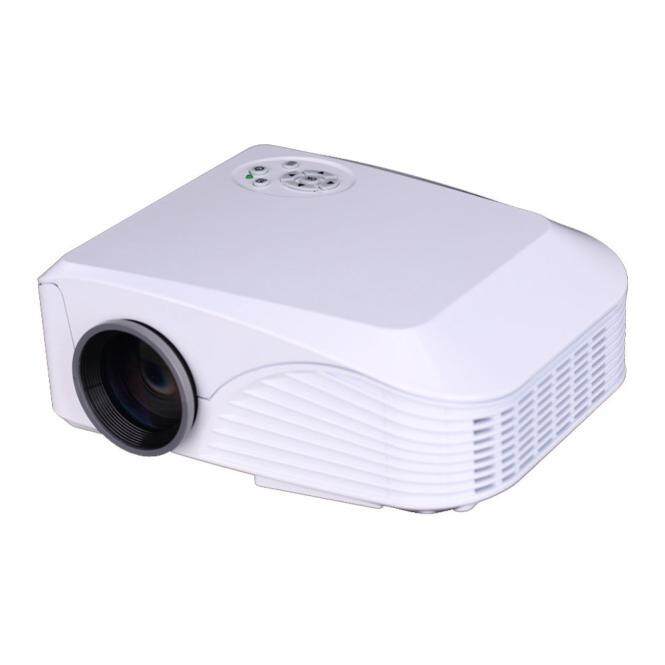 Muxindo Home Teater Bioskop Multimedia Proyektor LCE LED HD 1080 P PC VGA TV USB HDMI Wh-Intl