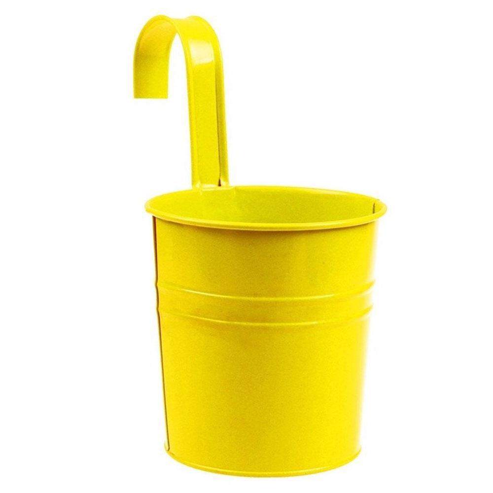 Wanxinkeji Funky Flower Pot, Colored Hanging Flower Pots in Mini Size, Garden Balcony Cast Iron Flower Pot Planters for Plant and Flower or Other Organization By Aolvo - intl
