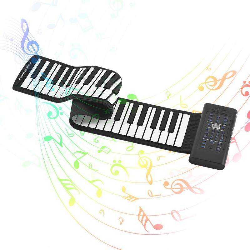 Portable 61-Key Roll Up Piano E Keyboard Silicon Malaysia
