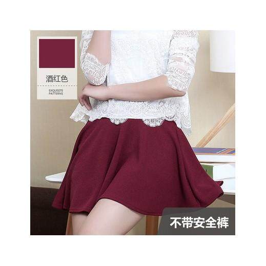 (Pre Order ETA 14/2) JYS Fashion Women Mini Skirt 105-3062 (Wine red)
