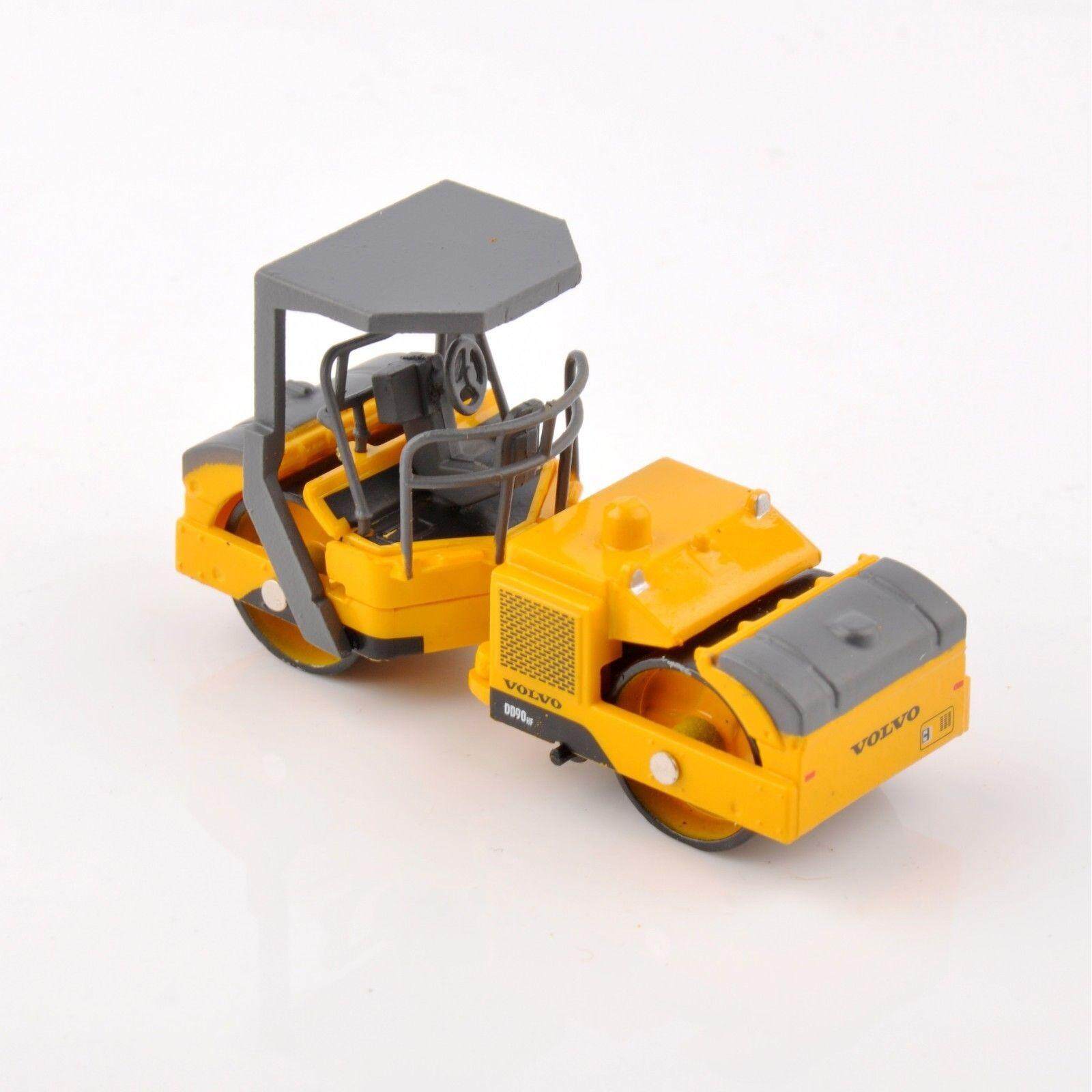 1/87 VOLVO DD90HF Tractor Road Roller Engineer Construction Truck Toys - intl
