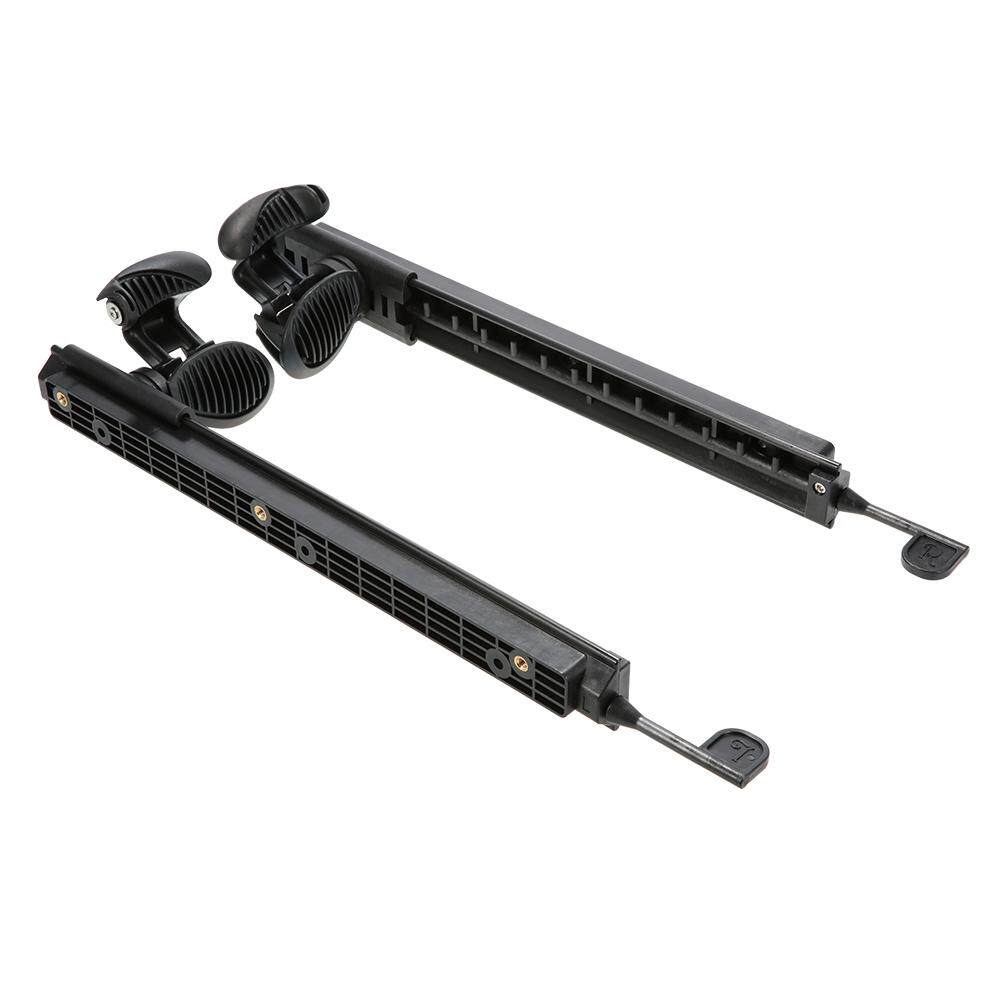 A Set of Kayak Canoe Foot Brace Pegs Set Kit System Adjustable Pedals Nylon Fiber Glass Kayak Accessories - intl