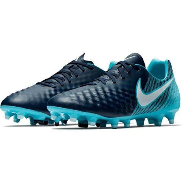 NIKE Pria MAGISTA ONDA II FG Sepak Bola Cleat Obsidian, Gamma Biru-Internasional
