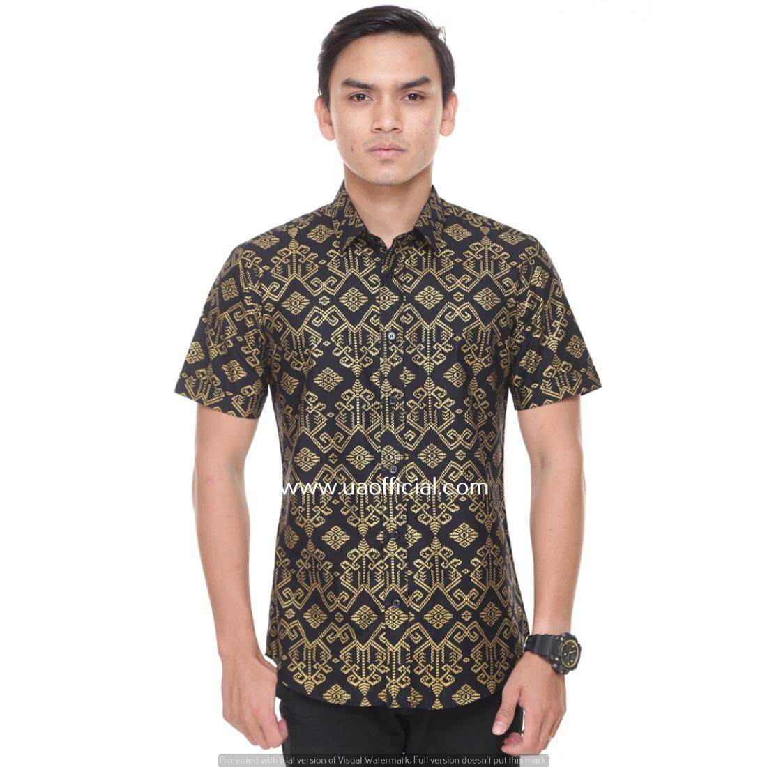 SHORT SLEEVE SHIRT UASSG01-011 (BLACK/ GOLD) August 2018 - 2 SHORT SLEEVE SHIRT UASSG01-011 (BLACK/ GOLD) - 2