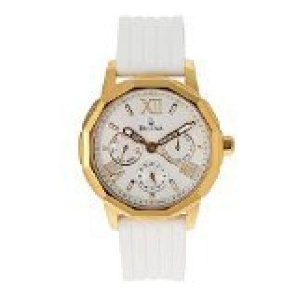 Bulova Wanita 97N108 Analog Tampilan Japanese Kuarsa Putih-Internasional