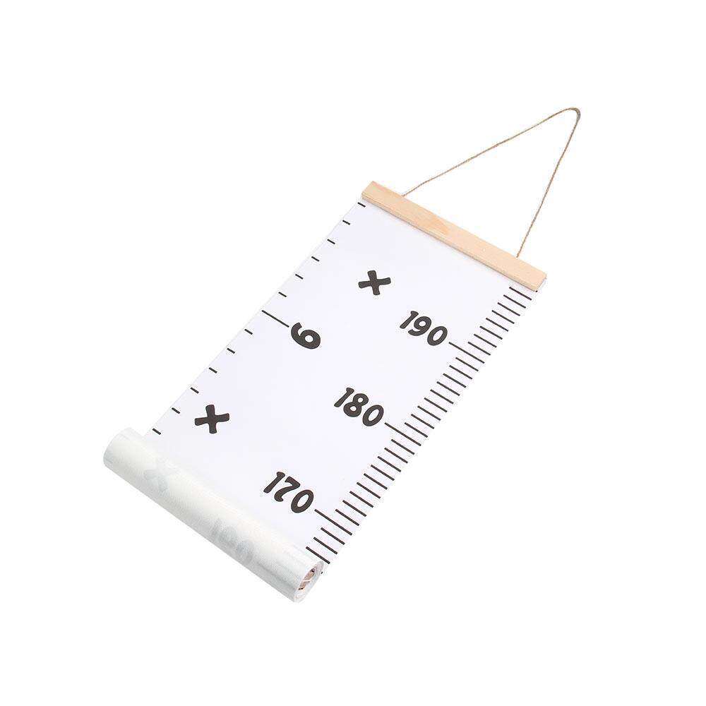 Chechang Growth Chart, Bayi Dinding Diagram Pertumbuhan Gantung, Menyerahkan Penggaris Bingkai Kayu Tinggi Pengukur Ukuran untuk Anak-anak, bagan Pertumbuhan Yang Dapat Dilepas 78.74X7.87 Inch-Internasional