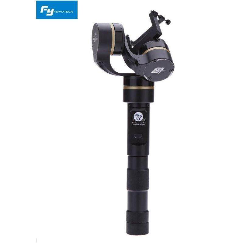 Feiyu Tech G4 3-Sumbu Handheld Gimbal untuk GoPro Hero4/3 +/3 dan Kamera Olah Raga Lainnya dengan Ukuran Hampir Sama-dari Amerika Serikat-Internasional