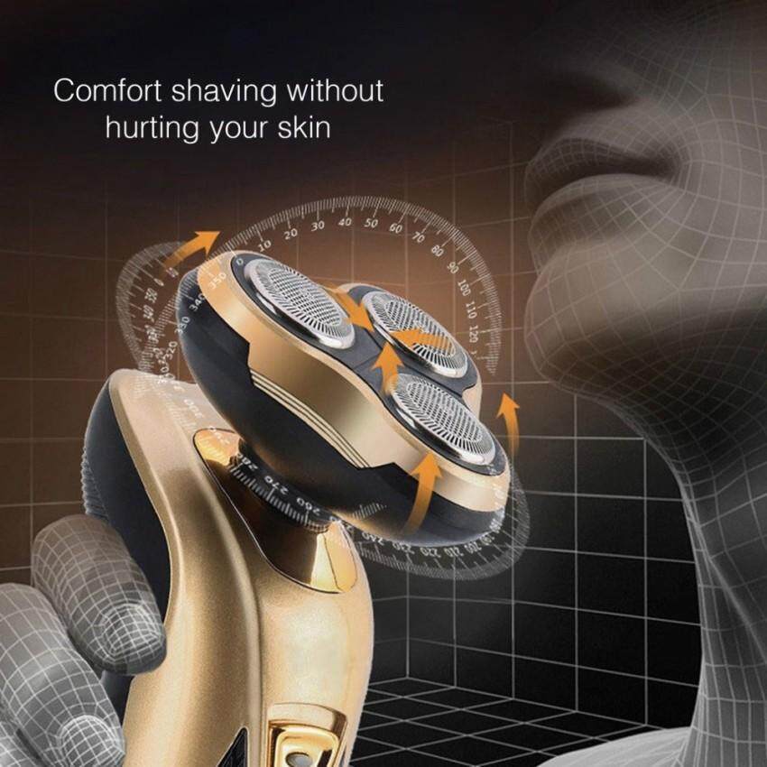 3 In 1 Men's 3D Electric Shaver Rechargeable Floating Razor Washable Electric Shaver Beard Trimmer Nose Ear Hair Trimmer &am - Intl September 2018 - 3 3 In 1 Men's 3D Electric Shaver Rechargeable Floating Razor Washable Electric Shaver Beard Trimmer Nose Ear Hair Trimmer &am - intl - 3