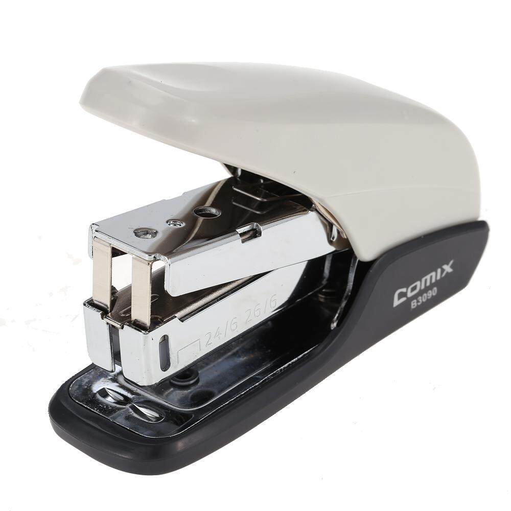 Comix B3090 Portable Reduced Effort Stapler 20 Sheets Capacity Mini Book Sewer Stapling Machine 12# - intl