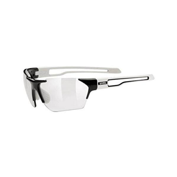 Uvex Sportstyle 202 Variomatic Sunglasses Black/White, One Size - Mens