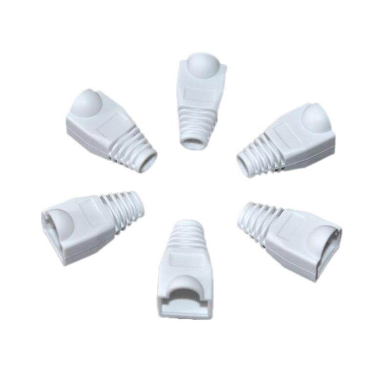 Marsnaska 20pc RJ-45 Adapter Cap for 0.6mm Ethernet Network Cable Connector Plugs RJ45 Cat5 CAT6 Cover Cap Socket Boots Cap Head - intl