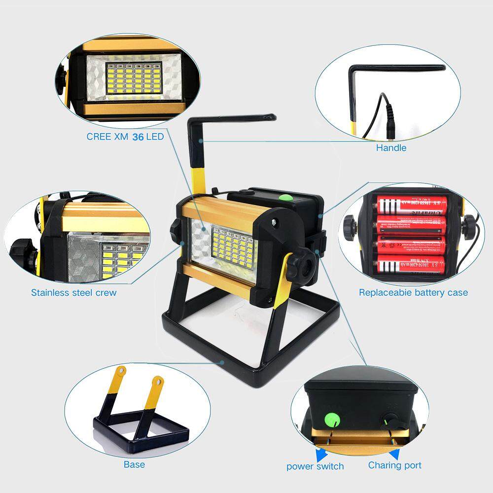 W807 Led Rechargeable Spot Light Spo End 7 20 2018 1 15 Pm Led Floodlight 30w Reflector Flood Light Spotlight