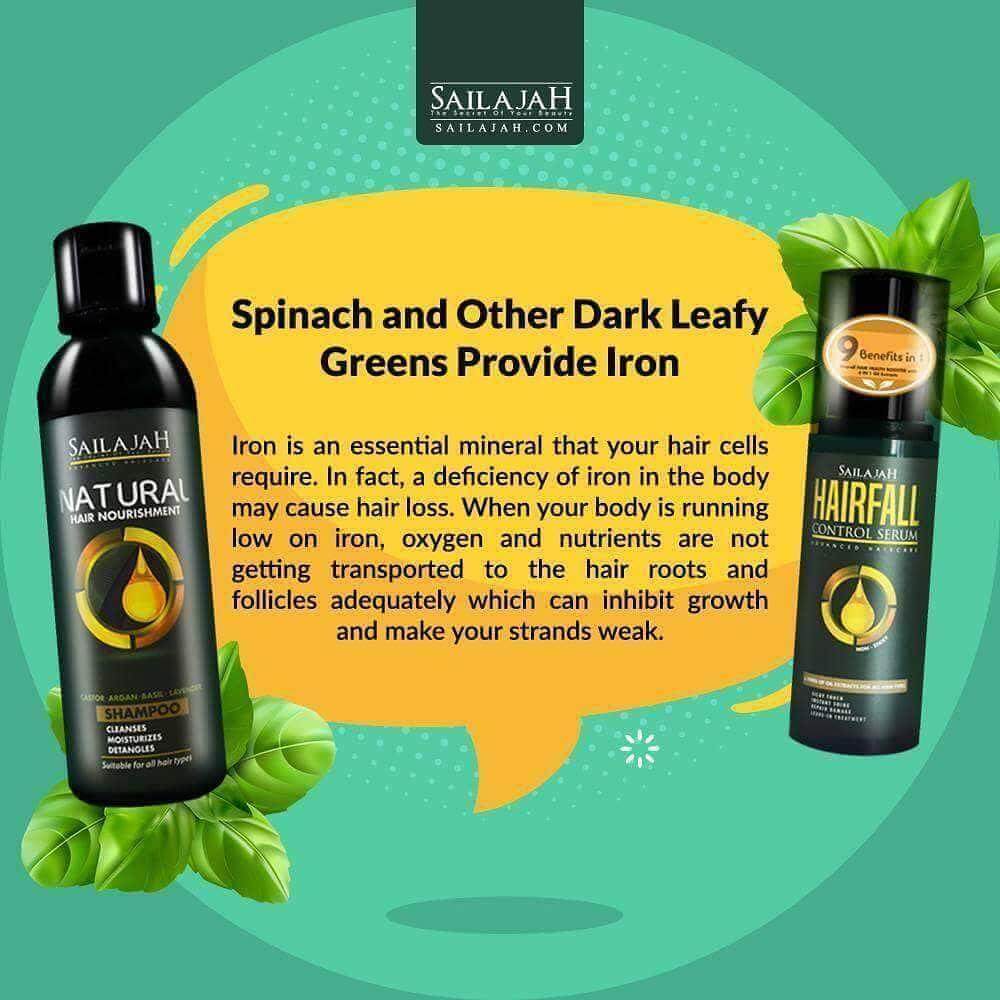 Sailajah Natural Hair Loss Nourishment Shampoo And Serum