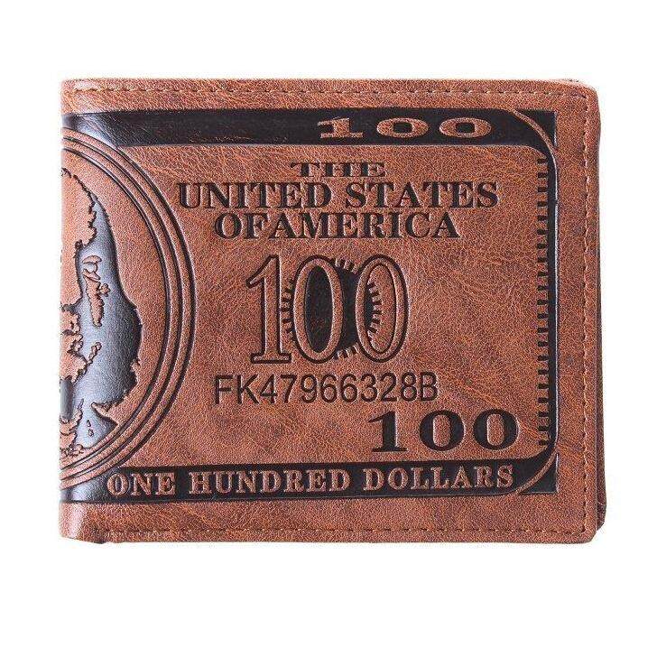 Hanyu Fashion 1pc Men US Dollar Bill Wallet Purse PU Leather Bifold Credit Card Photo Holders - Intl August 2018 - 2 Hanyu Fashion 1pc Men US Dollar Bill Wallet Purse PU Leather Bifold Credit Card Photo Holders - intl - 2