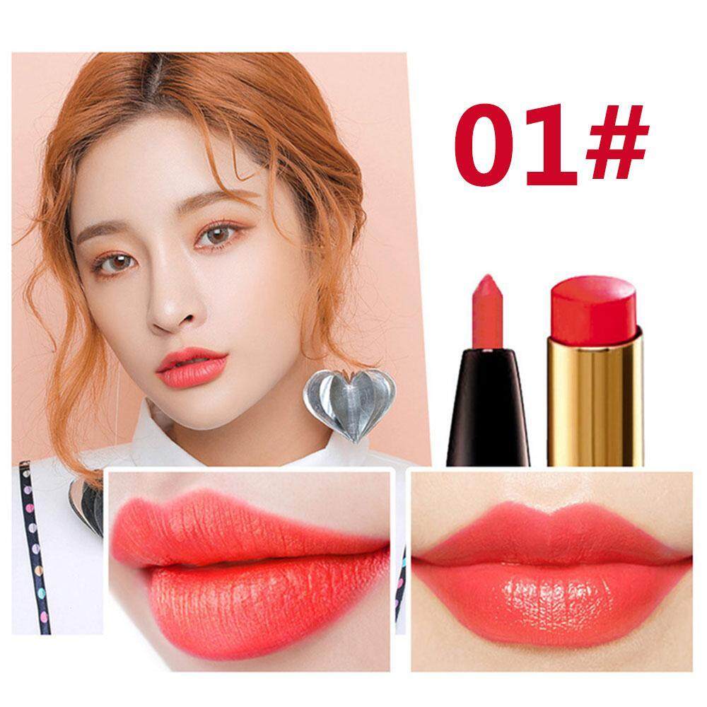 Niceeshop Ganda-Akhir Abadi Pewarna Bibir Lipstik Bibir Pensil 8 Warna untuk Anda Pilih-#01- internasional