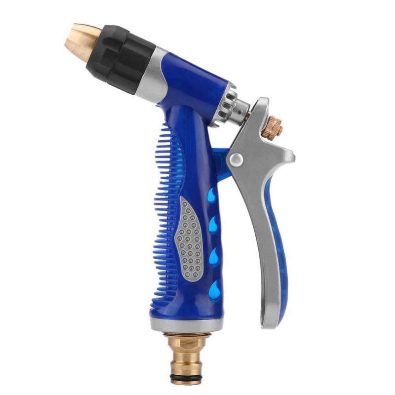 Justgogo High Pressure Water Sprayer for Car Washing Cleaning Garden Watering Tool Blue - intl