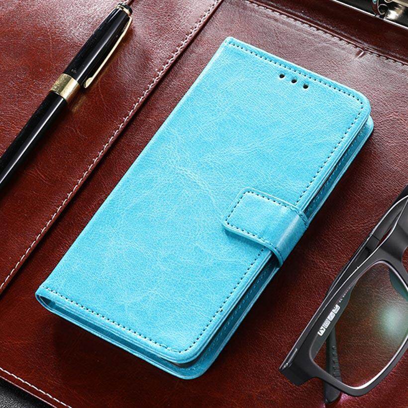 Taoyunxi Telepon Kulit PU Case S For Samsung Galaxy A8 + A8 Plus (2018) a730F/DS (Global Dual SIM) 6.0 Sarung Pelindung Inci Flip Pelindung Dompet Anti Debu Sarung Selular