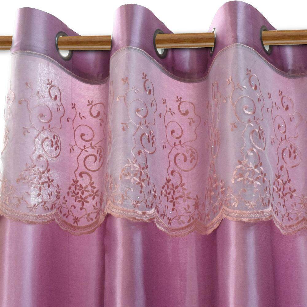 Stella Eyelet with Embroidary Top Valance - Lavender 1 .jpg