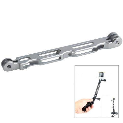 TMC CNC Aluminium Extender untuk GoPro HERO6/5/Sesi/4 Sesi/4/3 + /3/2/1, xiaoyi dan Kamera Aksi Lainnya, Panjang: 16 Cm (Perak)-Internasional