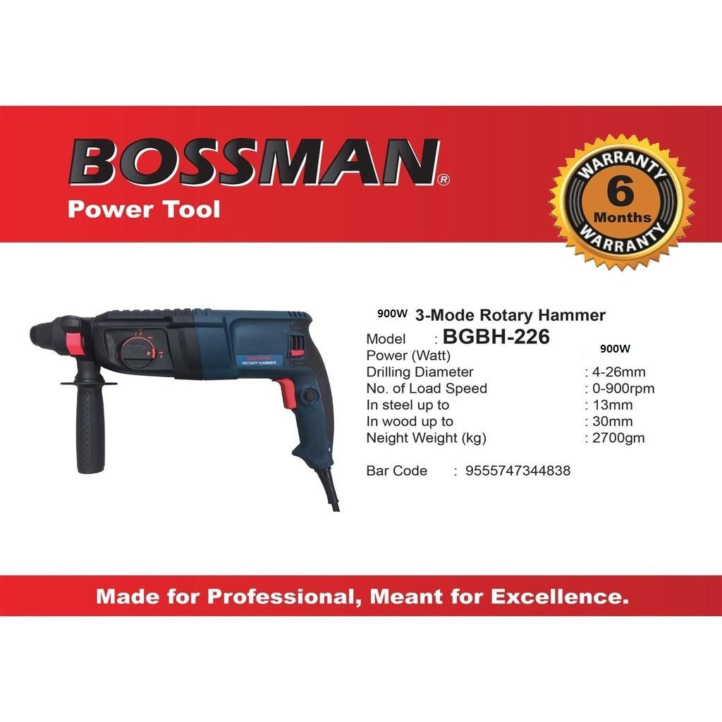 BOSSMAN 900W BGBH226 3 MODE ROTARY 